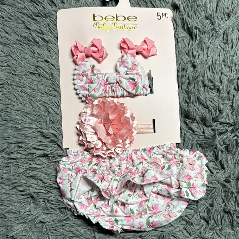 🌺🦋 Bebe Baby Boutique Accessories Set🦋🌺
